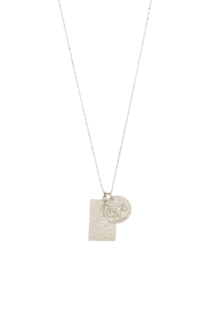 Aries Stargazer Zodiac Necklace